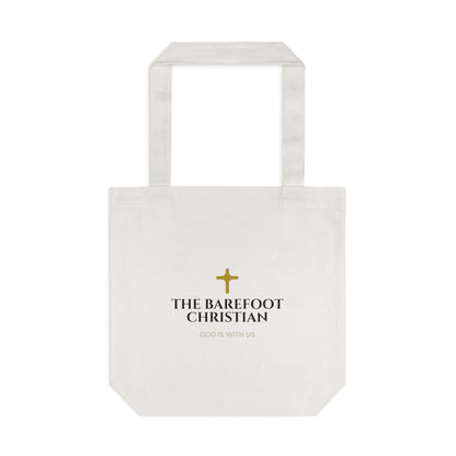 The Barefoot Christian - Cotton Tote Bag