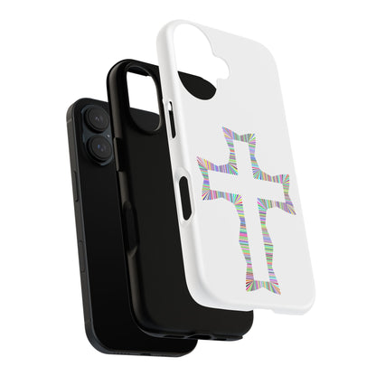 Colorful Cross Phone Case - Tough Case