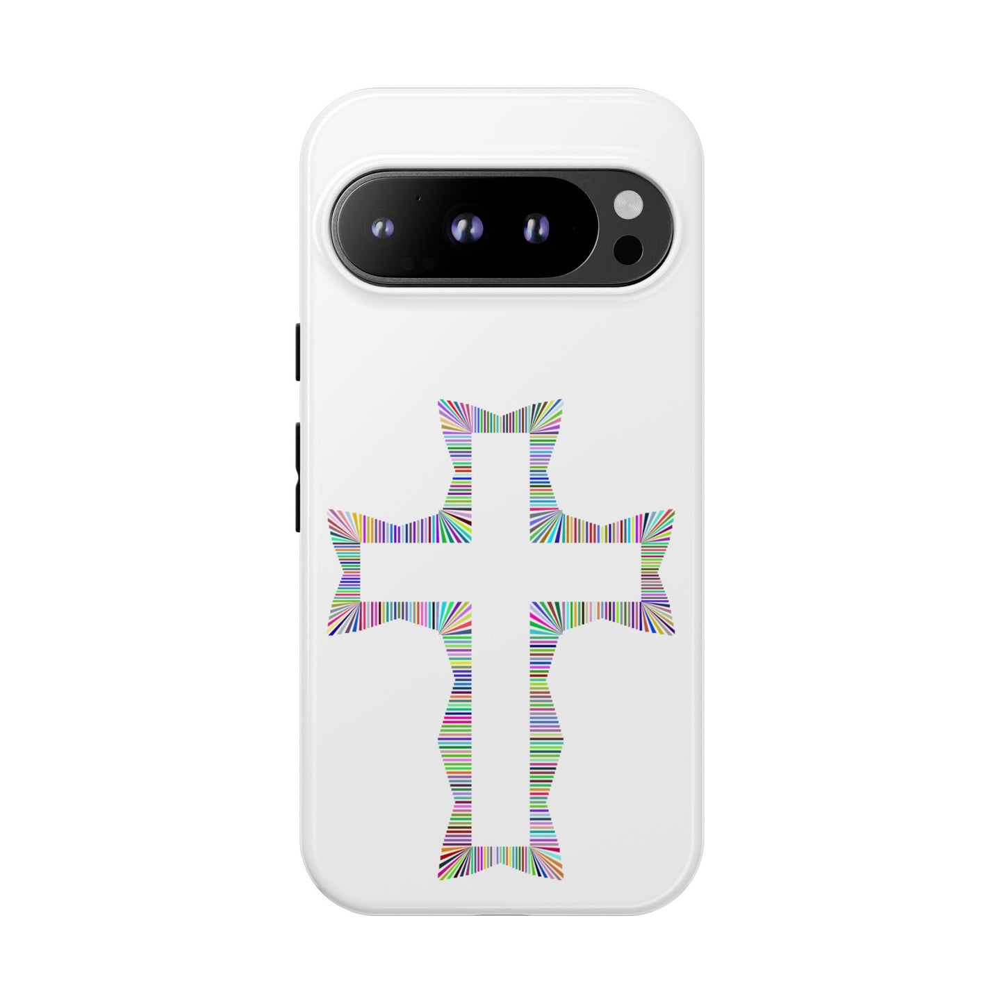 Colorful Cross Phone Case - Tough Case