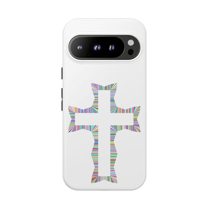 Colorful Cross Phone Case - Tough Case