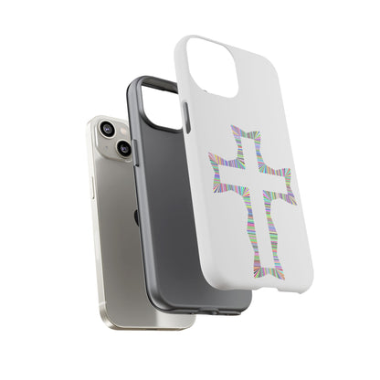 Colorful Cross Phone Case - Tough Case