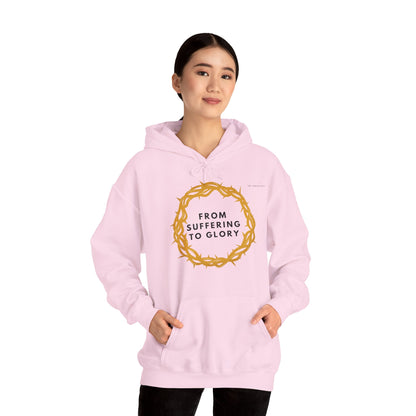 From Suffering to Glory - Unisex Hooded Sweatshirt
