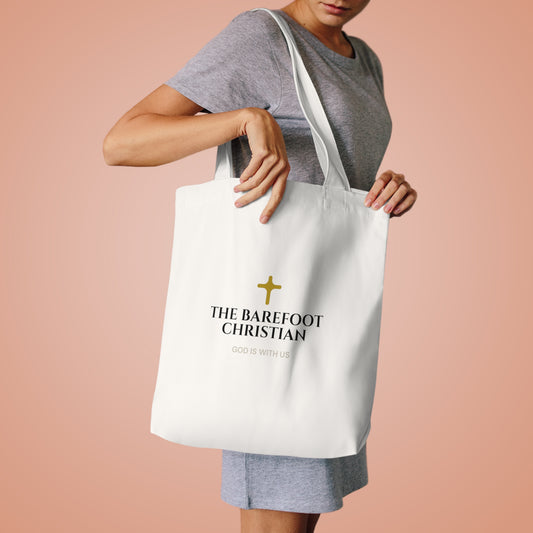 The Barefoot Christian - Cotton Tote Bag