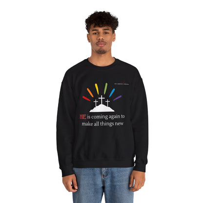 He is coming again - Unisex Sweatshirt