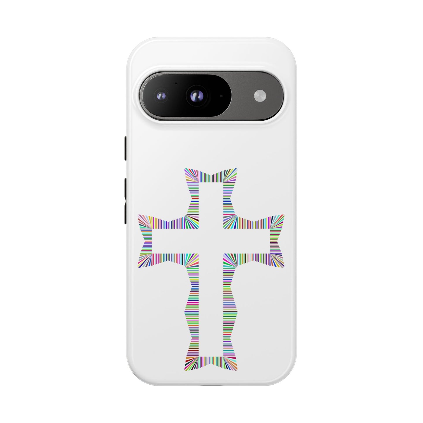 Colorful Cross Phone Case - Tough Case