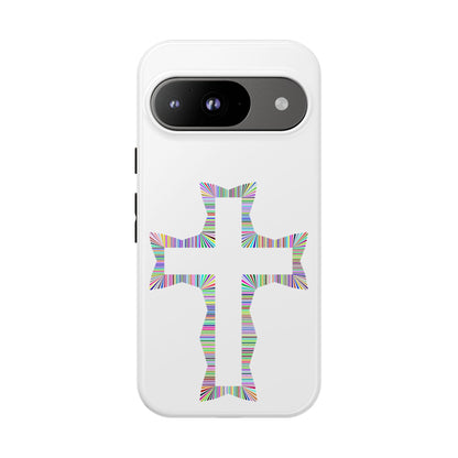 Colorful Cross Phone Case - Tough Case