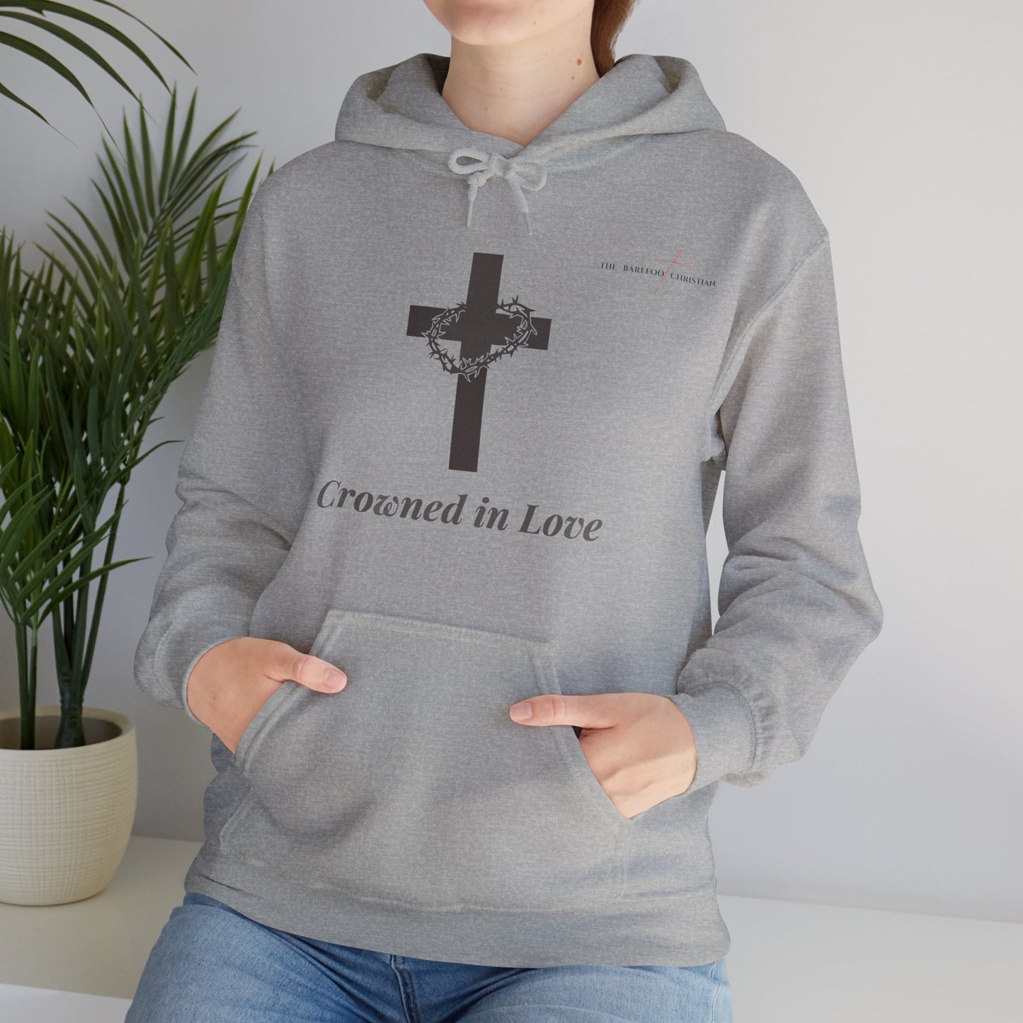 Crowned In Love - Unisex Hooded Sweatshirt