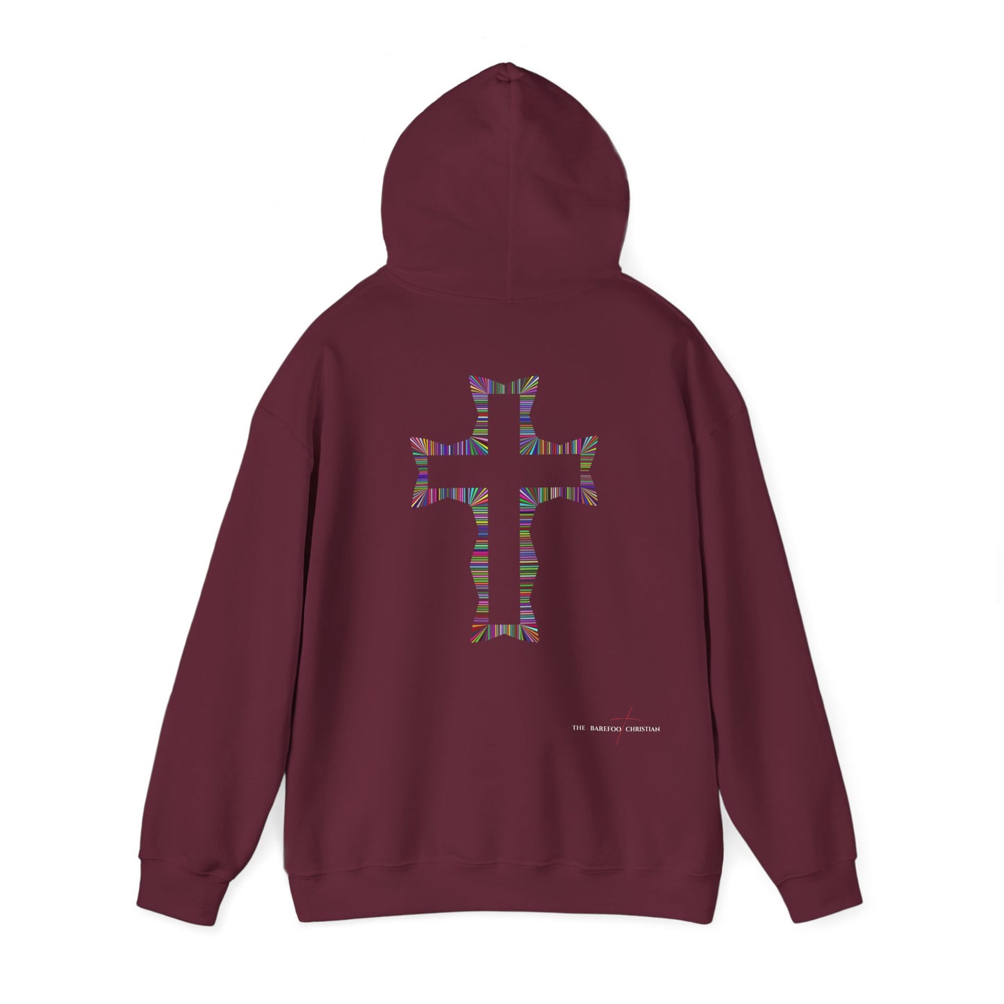 Colourful Cross - Unisex Hooded Sweatshirt