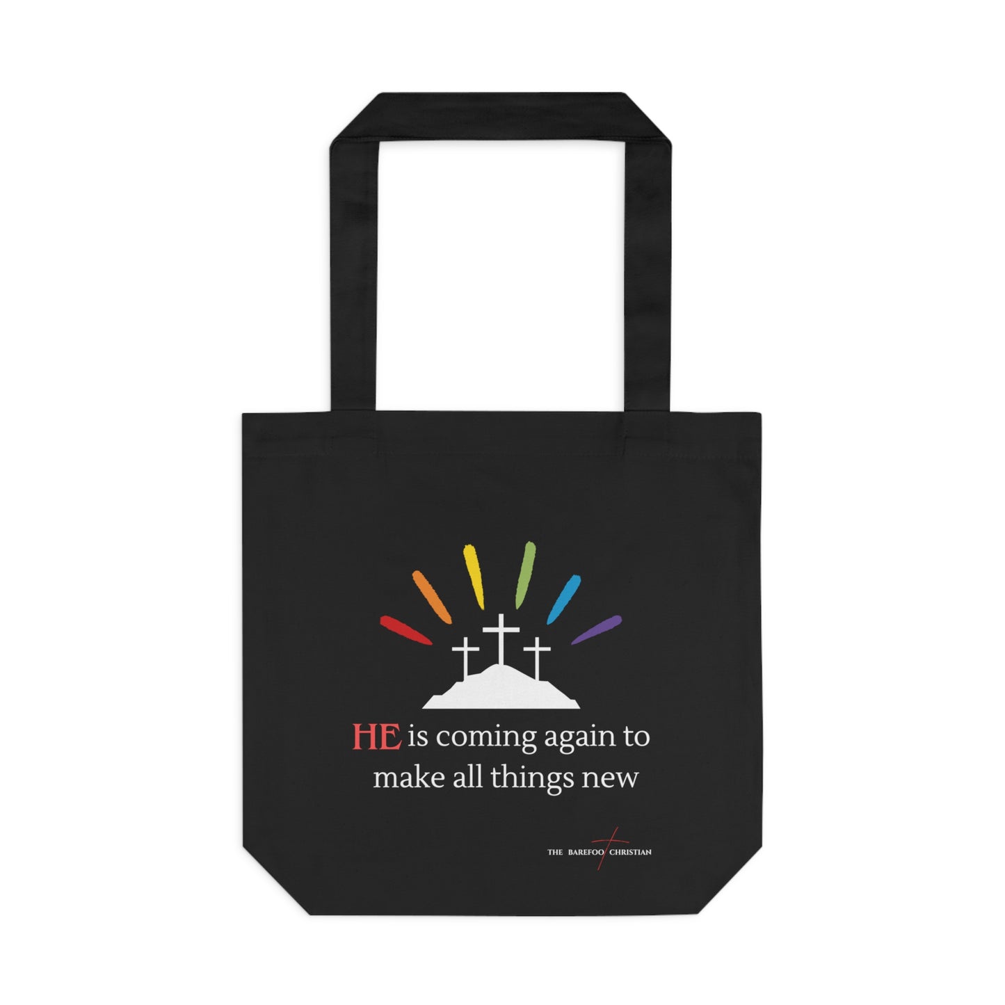 He is coming again - Cotton Tote Bag