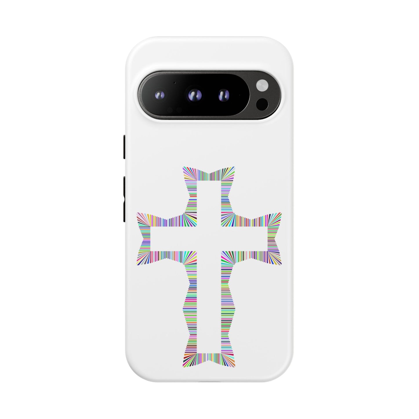 Colorful Cross Phone Case - Tough Case
