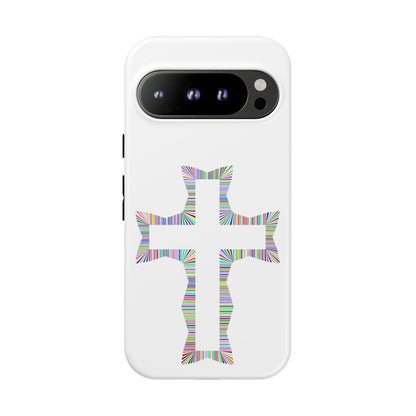 Colorful Cross Phone Case - Tough Case