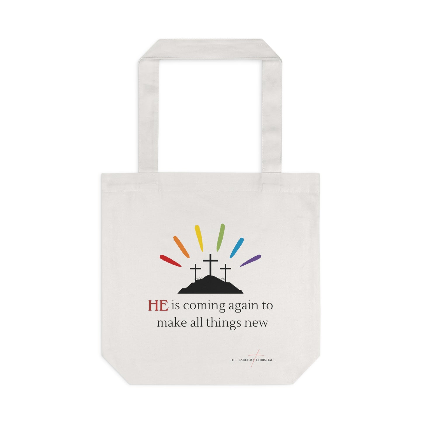 He is coming again - Cotton Tote Bag