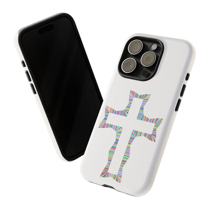 Colorful Cross Phone Case - Tough Case