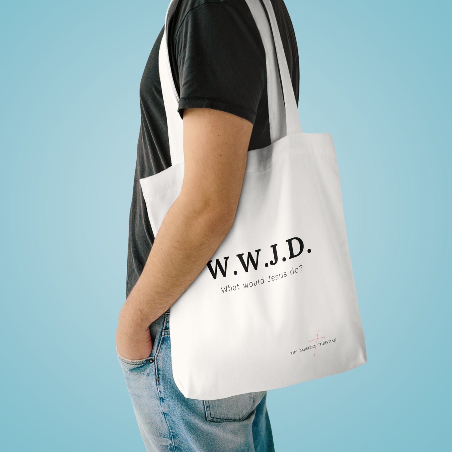W.W.J.D. - Cotton Tote Bag