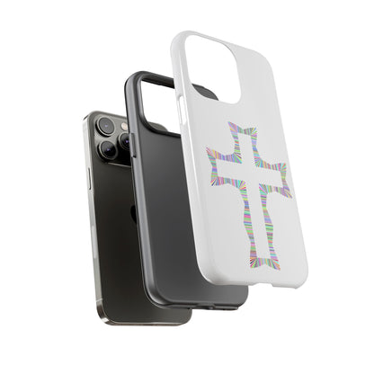 Colorful Cross Phone Case - Tough Case