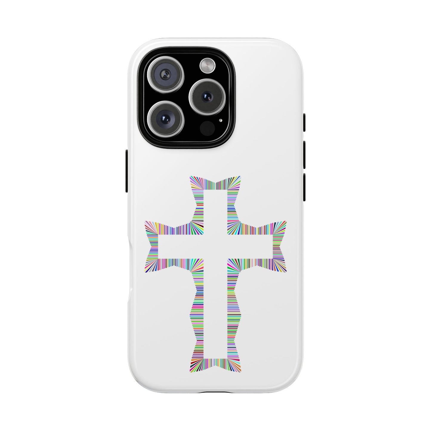Colorful Cross Phone Case - Tough Case